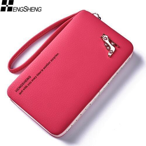 Wallet purse carteira women wallets carteras pu leather portefeuille femme ladies purses billeteras para mujer card holder brand