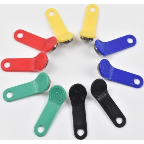 10pcs/lot rewritable RFID Touch Memory key RW1990 iButton for copy card Sauna dallas keys cards