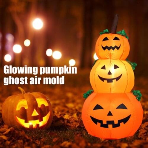 2021 Halloween Inflatable Pumpkins Light Inflatable Toys Halloween Yard Outdoor Decorations Lamp Inflatable Festival Party Props