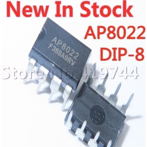 5PCS/LOT 100% Quality AP8022 = VIPER22A DIP-8 switching power management driver chip In Stock New Original