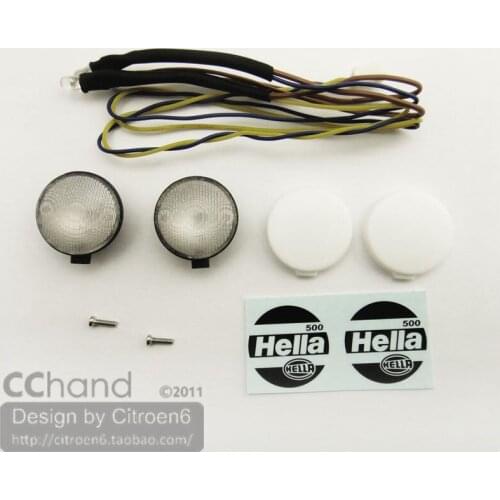 CC HAND HELLA Printed Cover FOR 1/10 Scale RC Rock Crawler LED Light Kit Rc8WD