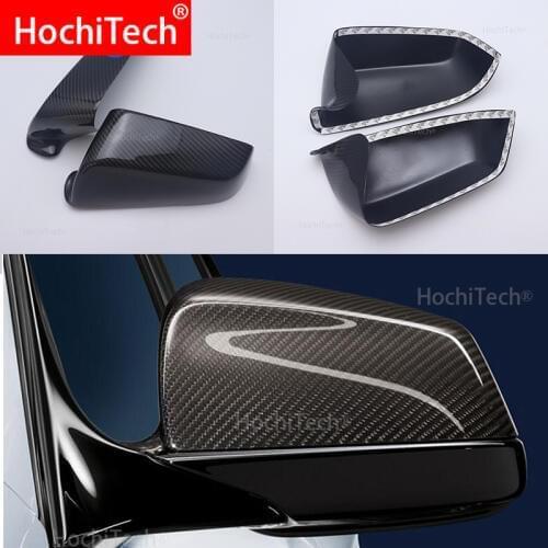 For BMW 6 Series F13 2012 2013 2014 2015 100% Real Carbon Fiber Rear View Mirror Cover Side Mirror Caps car styling