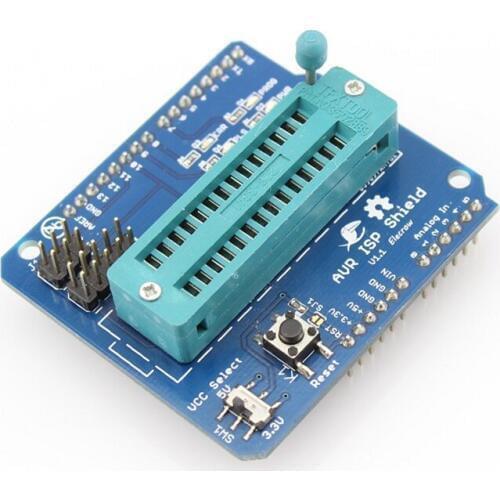 Elecrow 10pcs/lot AVR ISP Shield for Arduino UNO Board Used to Download Bootloader Burning ATmega328P ISP Programmer DIY Kit