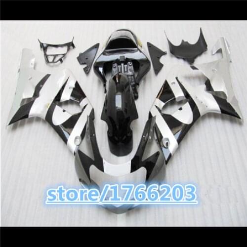 Hot sale fairings for suzuki gsxr1000 00 01 02 whte black bodywork fairing kit GSXR 1000 2000-2002 fairing