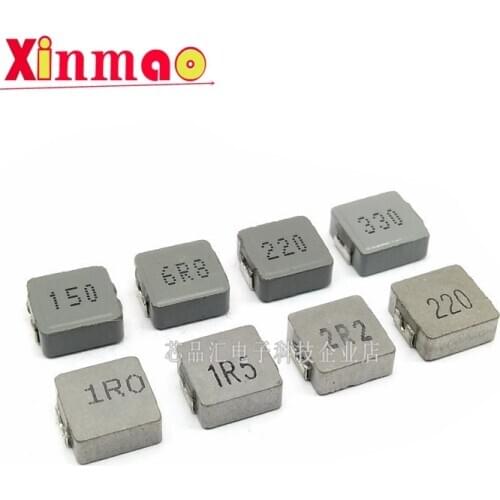 10pcsSMD Integral Forming Inductors 06030 0.33UH 0630 20A Word:R33 Large Current 7*7*3MM 1UH 2.2UH 3.3UH 4.7 6.8 10UH 15 22 33UH