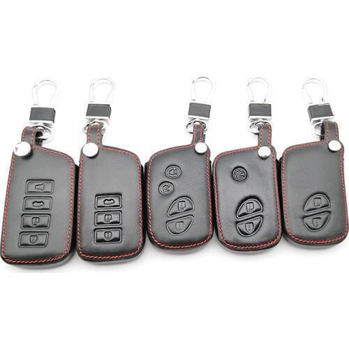 2019 Hot Sale Leather Key Remote Case Cover for Lexus CT200H ES350 GX400 GS350 IS250 RC350 RX300 LX570 NX300h 450 Protect Shell