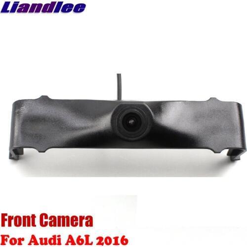 Liandlee AUTO CAM Car Front View Camera Logo For Audi A6L 2016 2017 2018 2019 Special HD car front view camera Logo Camera