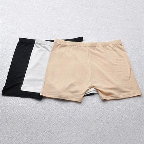 40%HOTSexy 2021 summer anti-lighting pants safety pants womens safety underwear seamless modal shorts boxer shorts clothing tig