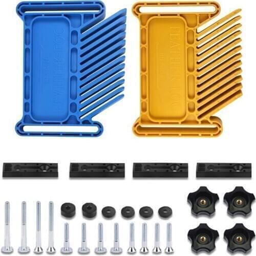Multi-purpose Feather Loc Board Set For Flip Engraving Machine Table saw band-saw Featherboards Miter Gauge Slot Woodwork tools