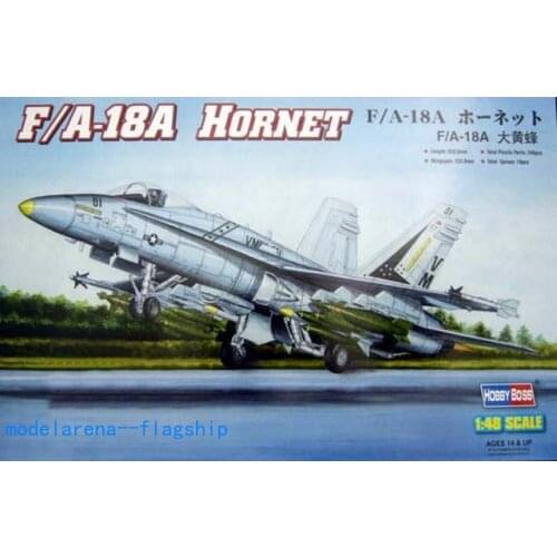 HobbyBoss 1/48 80320 F/A-18A Hornet model kit Plastic Model Building Kit