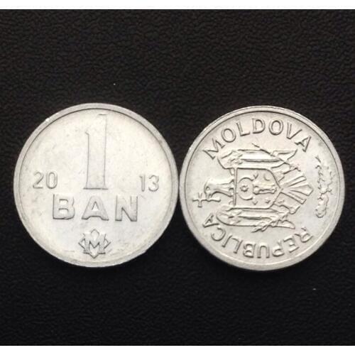 Moldova 1 ban 100% Real Genuine Original Coin Comemorative Coin Collection Rare Unc