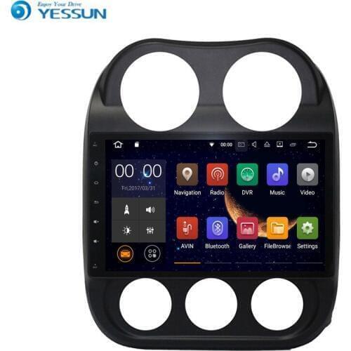 Yessun For JEEP COMPASS / Patriot 2007~2015 Android 6.0 Multimedia Player System Car Radio Stereo GPS Navigation Audio Video