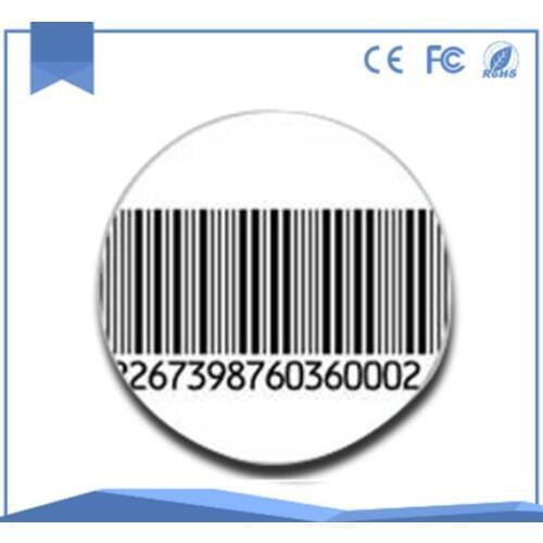 Retail Asset Antitheft EAS Stickers R40 RF Label EAS Security Label DR Soft Label 2000pcs/roll