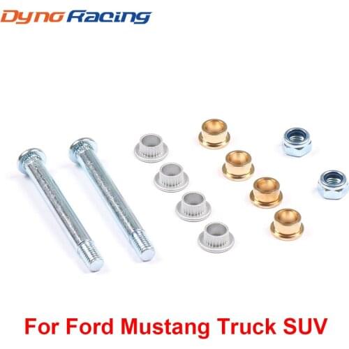 Car Front Door Hinge Pin & Bushing Repair Kit 2 Pins Lock Nuts 1 Door For Ford Lincoln For Mercury Explorer Sport BX102121