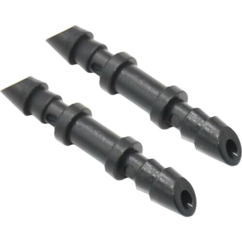 Garden hose 1/4" barb Connectors 4/7 hose repair Lengthen Straight Water hose irrigation connector 500Pcs