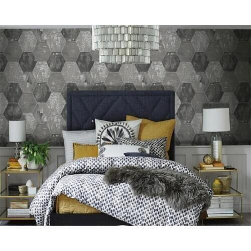 Beibehang light Grey purple wallpaper home decoration bedroom living room TV background 3D wallpapers for living room behang