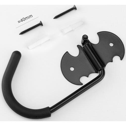 Stable Cycle Wall Hanger Mount Parking Rack MTB Single Hook Bicycle Display Racks Steel Road Bike Parking Rack Cycling Equipment