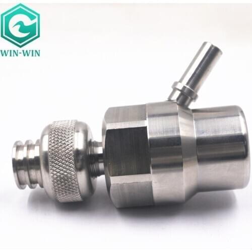 Waterjet Spare Parts 6.35/7.14mm Mixing Chamber Water Jet Cutting Head Parts Abrasive Inlet Body Waterjet Cutting Machine Parts