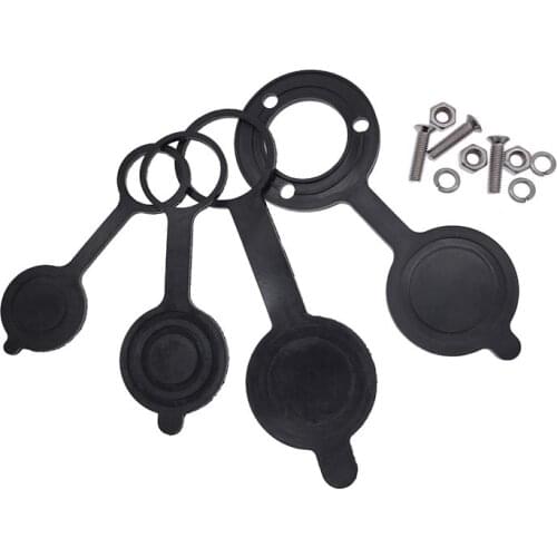 10pcs GX12 GX16 GX20 GX20F Aviation Connector Plug Cover Waterproof cover Dust Rubber Cap Circular Connector Protective Sleeve