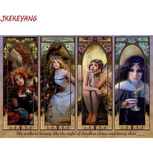 5D DIY square/round Diamond Painting beauty Cross Stitch Diamond Embroidery Pattern Rhinestone home decor J0985