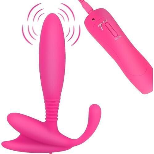 Remote Contorl Butt Plug Male Prostate Massager Clitoris Stimulator 7 Frequency Anal Vibrator Erotic Sex Toys for Man Couple Gay