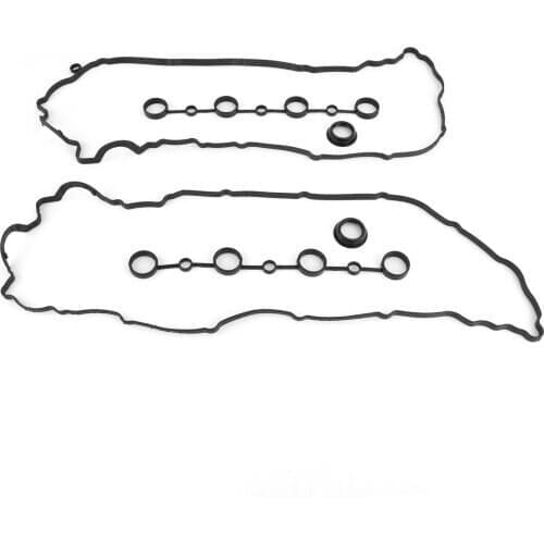 Artudatech Left Right Valve Cover Spark Plug Gasket Set fit for Cayenne V8 94810593205 94810593103 94810593300 94810593400