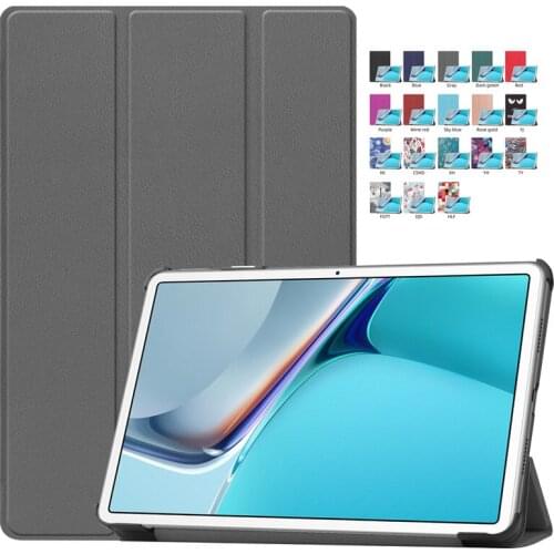 Case for Huawei MatePad 11 2021 10.95 inch PU Leather Magnetic Smart Folio Cover for Funda Huawei MatePad 11 Tablet Case +Stylus