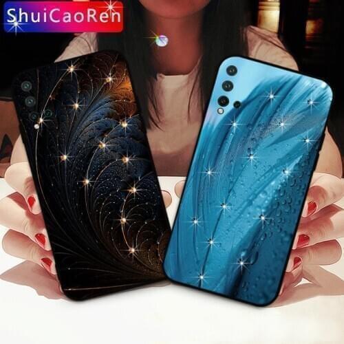 Bling Crystal Rhinestone Case For Huawei Nova 2 2i 2S Luxury Capa Diamond Cover For Huawei Nova 3 3i 3E 4 4E 5 Pro 5i