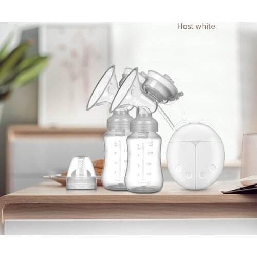Double Bilateral Electric Breast Pump Milker Suction Large Automatic Massage Postpartum Milk Maker Bebes Accesorios