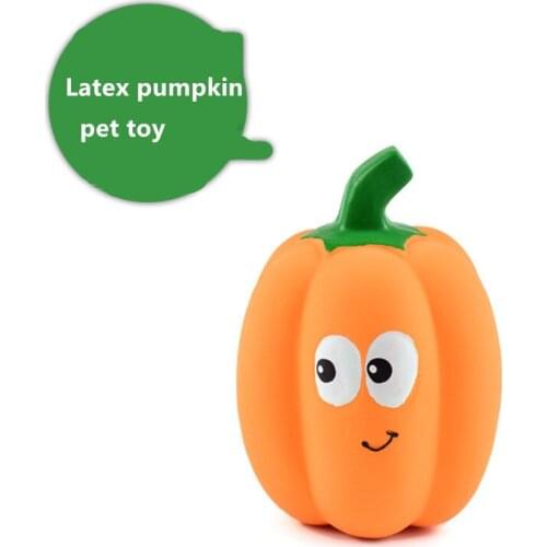 Halloween Pumpkin Pet Dog Squeaker Toys for Small Dogs Chihuahua Pug Puppy Squeaky Chew Toys Dogs Pets Supplies