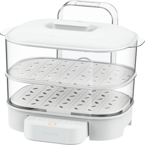 Joyoung 220V Folding Electric Steamer Multi-function Electric Steamer 12.5L Sterilizing Steam Pot Portable Electric Steamer