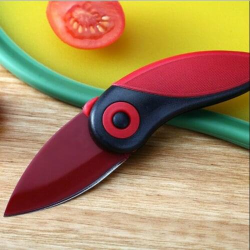 Fruit Cutlery Cutter Carton Blade Box Pare Peel Slice Fold Knife Bird Parcel Peeler Mini Lunch Ceramic Cut Pocket Kitchen Bag