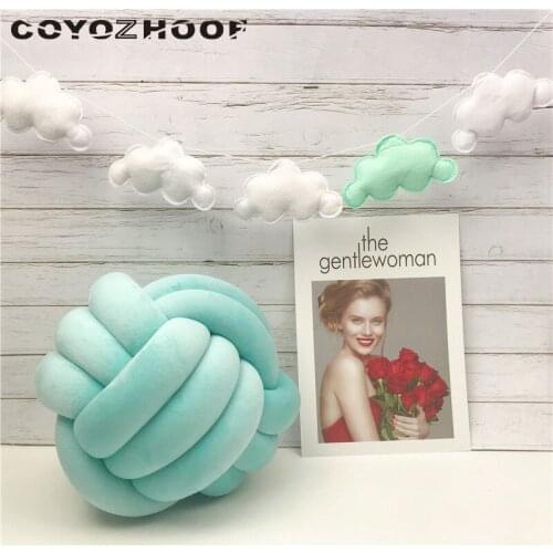 Nordic 2Pc Felt Cloud Garland Party Banner Kids Room Nursery Hanging Wall Decor Christmas Best Gift Baby Shower Bunting Ornament