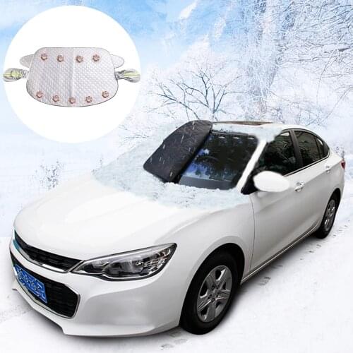 Car Snow Cover Waterproof Front Windscreen Sun Shade UV Protection Magnetic Car Windshield SunShades