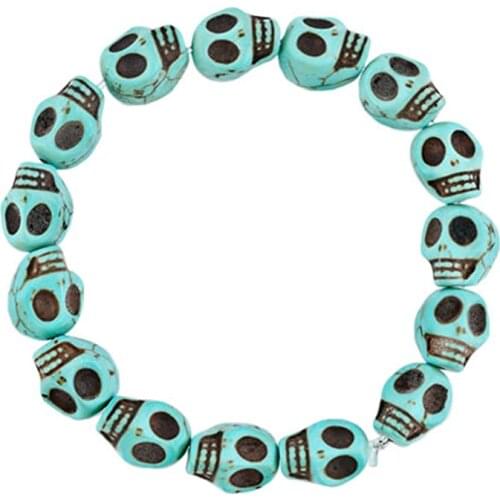 12mm natural stone jewelry retro beads charms stretch bracelet elastic created pulserase expandable fashion unisex pick size