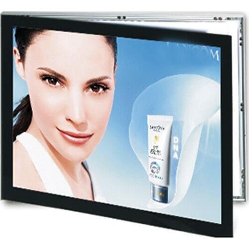 A4 Dual Sided Aluminum Illuminated Led Light Box ,Magnetic Sign Menu Light Pocket for Cafe,Tea,Hotel,Restaurant