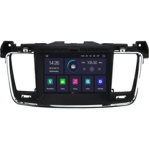 Android 10 Car Multimedia Player For PEUGEOT 508 2011-2019 GPS Navigation 2 Din Car Radio 4G+32G Stereo WIFI DVD CD Video
