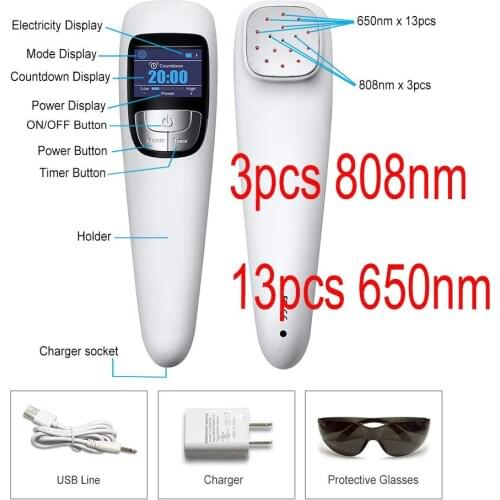 Relieve Pain Joints and Muscle Damage Pain Management Machine Cold Laser Pain Relief Infrared Laser Tennis Golfer Elbow