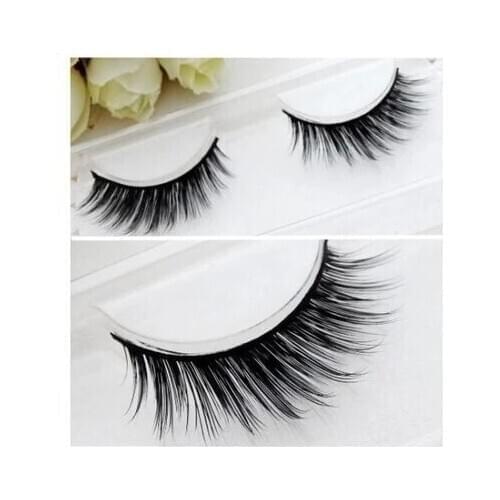 Free shipping 100% 3 D real mink lashes siberian mink fur eyelash thick false eyelashes mink lashes extension