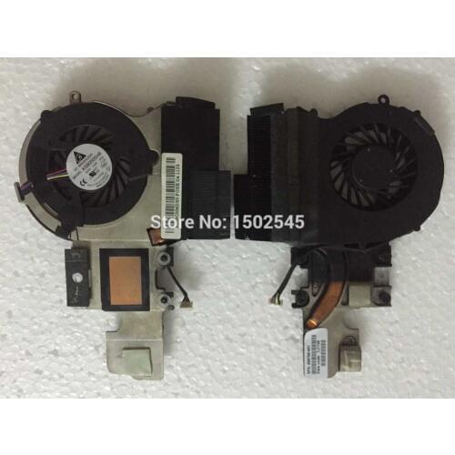 Free shipping genuine original laptop I3 I5 CPU cooling fan for HP Elitebook 2540P heatsink & fan 598789-001 KSB0505HB 10PCS