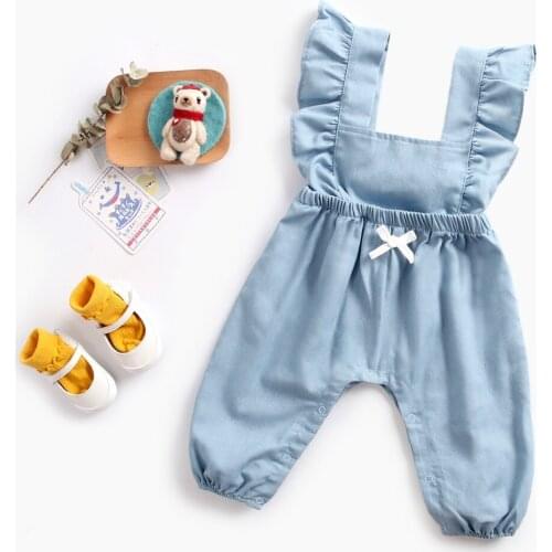 LILIGIRL Infants Baby Girls Bodysuits Cute Autumn Baby Clothes Sleeveless Fashion Infants Clothing