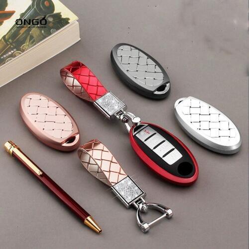 Key Case Cover Crystal Diamond keychain For Nissan Qashqai J10 J11 X-Trail t31 t32 kicks Tiida Pathfinder Murano Note Juke
