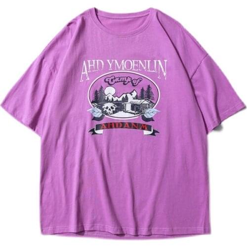 Brand Cotton Super Chic Letter Print Oversized T Shirt Women O-Neck Harajuku Kawaii Girls Tshirt 2021 Summer Tees Tops Plus Size