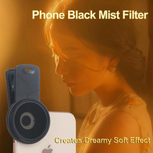 Giai Smartphone Mobile Phone Pro Black Mist Diffusion Cinema Camera Lens Filters 1/8 1/4 1 Special Effects For Video Photo