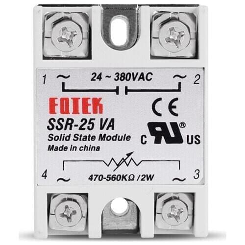 25VA SSR Shift Module Voltage Regulator Single Phase Solid State Relay Volt Fully Isolated Resistance