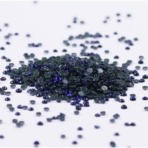 SS6 AB flat back nail art deco hotfix rhinestones for Rhinestone & Decoration glue on stone 3D Nail Art Decoration
