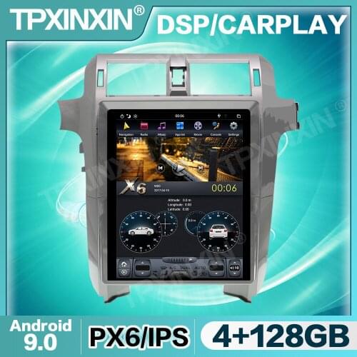 Tesla IPS Touch Screen For LEXUS GX460 GX400 2010 2011 -2019 Android 9 Car Radio Multimedia Video DVD Player Navigation GPS 2din