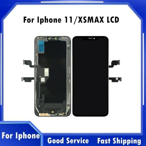 100% Tested OLED LCD For iPhone XS MAX LCD 11 X Screen LCD Display Touch Screen Digitizer Assembly For iPhone X XS Max 11 LCD
