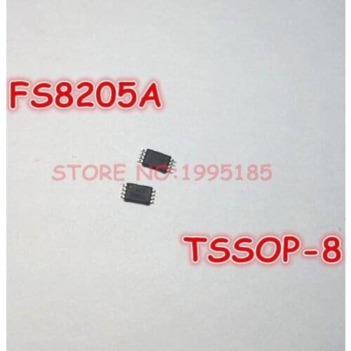 20Pcs/Lot FS8205A 8205A 8205 TSSOP-8 Battery Protection Board IC