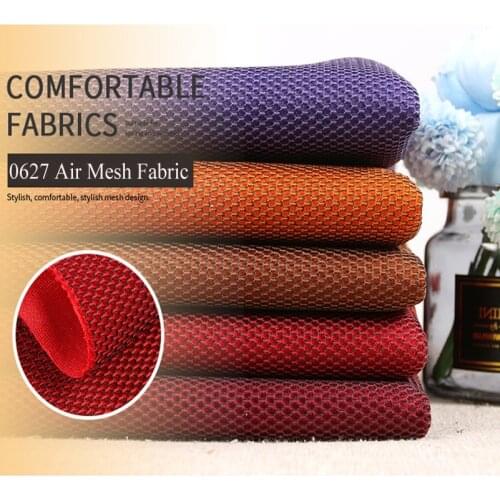 Breathable Polyester Air Sandwich Mesh Fabric for Car Seat Upholstery Bags Sewing Accessories Per Meters